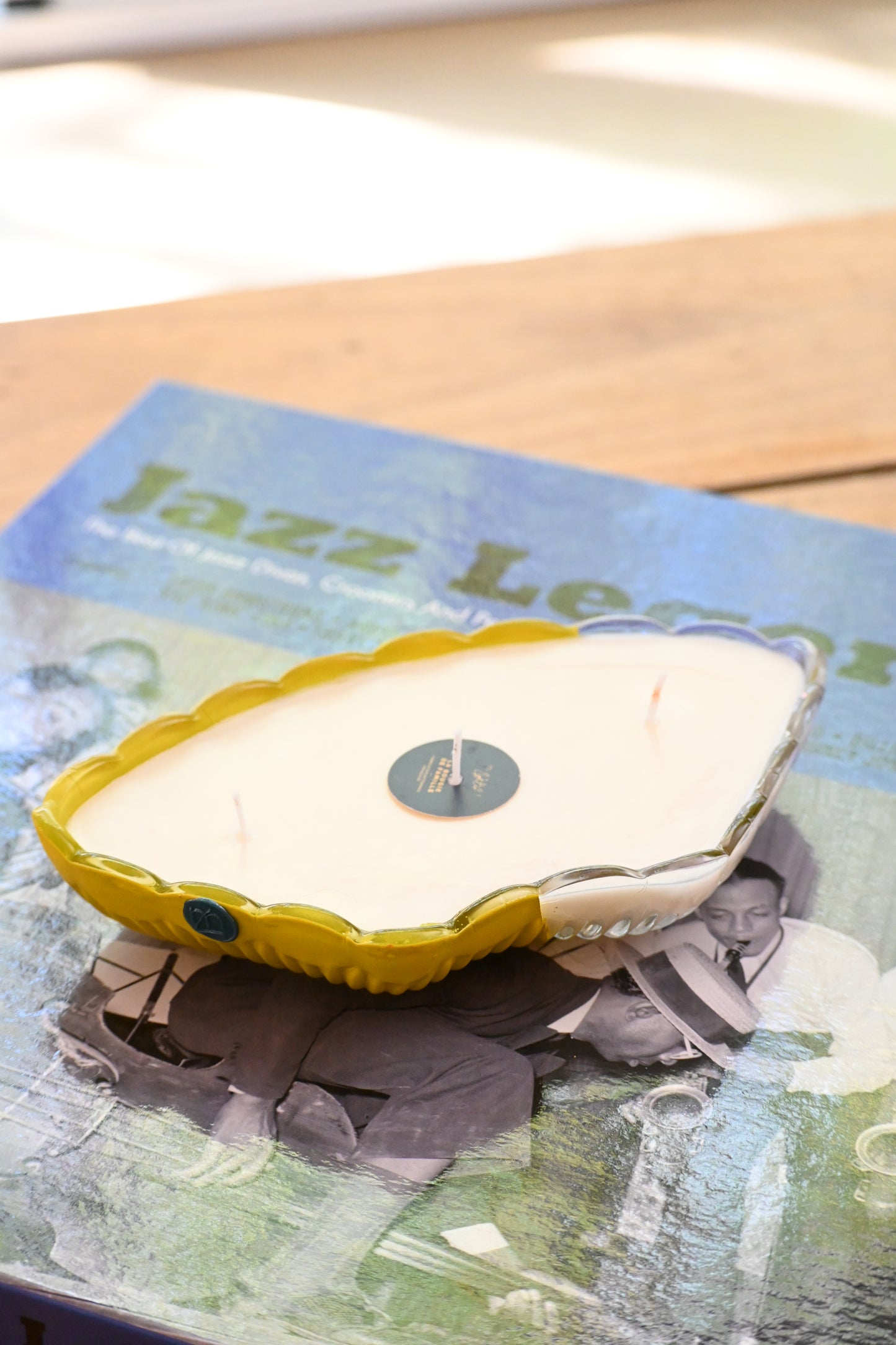 Ravier ciselé - Jaune