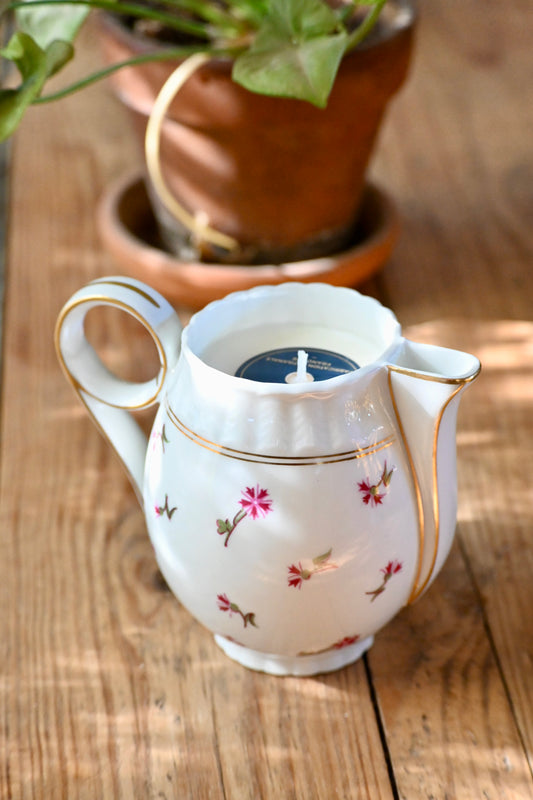 Pot à lait petites fleurs