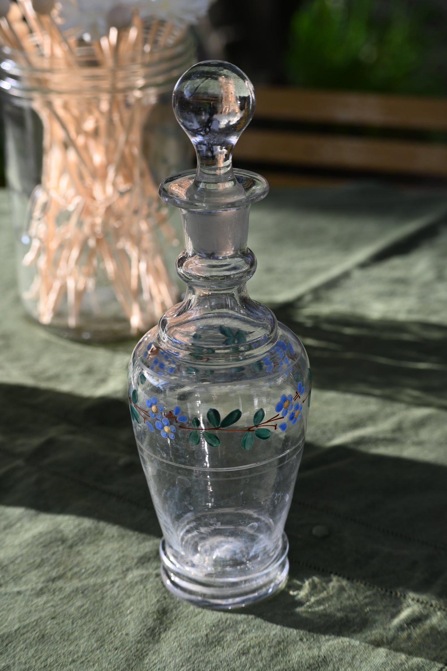 Soliflore verre fleuri