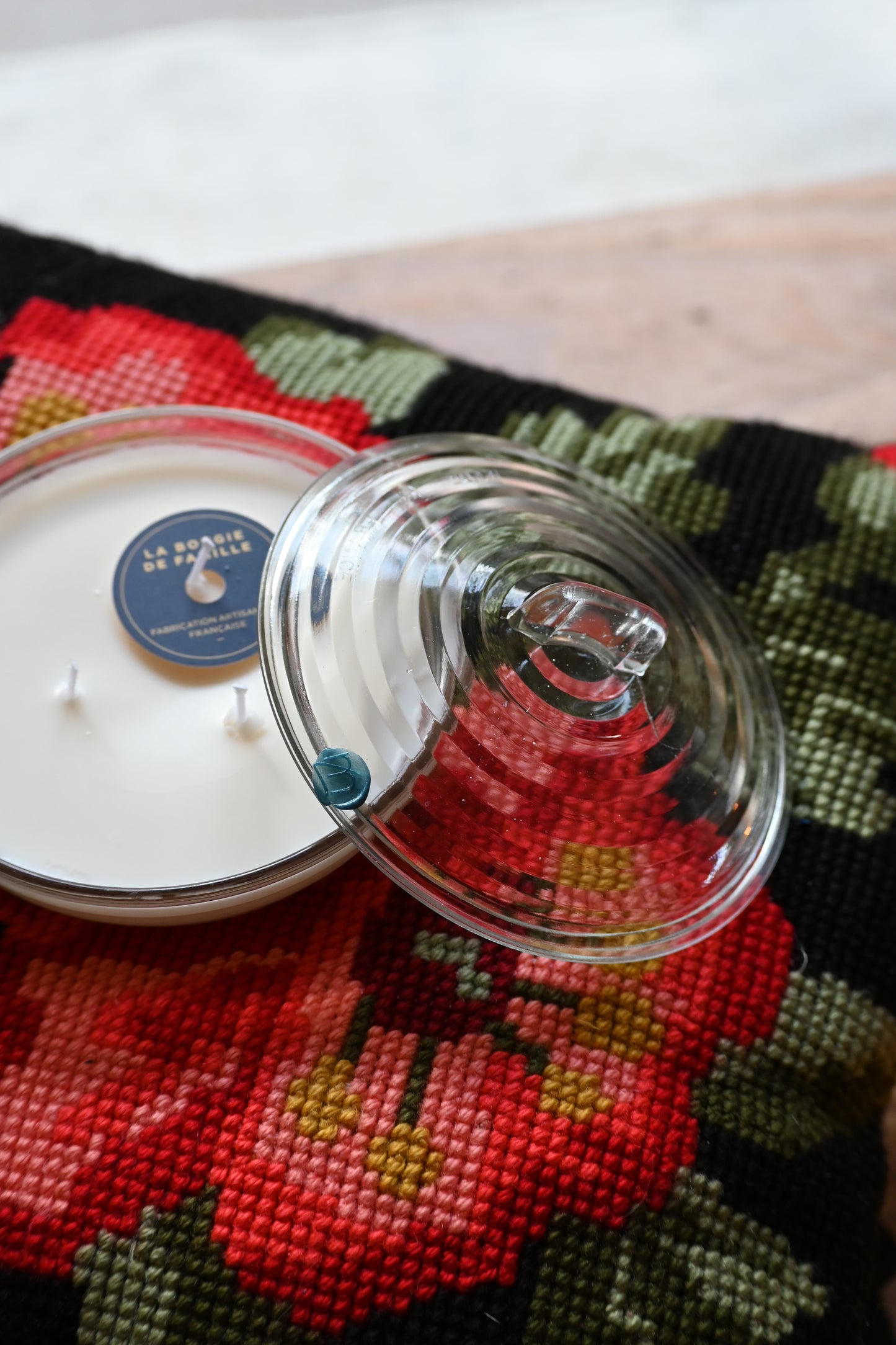 Boite en verre art déco