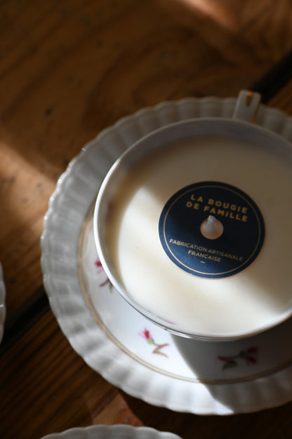 Tasse et coupelle petites fleurs