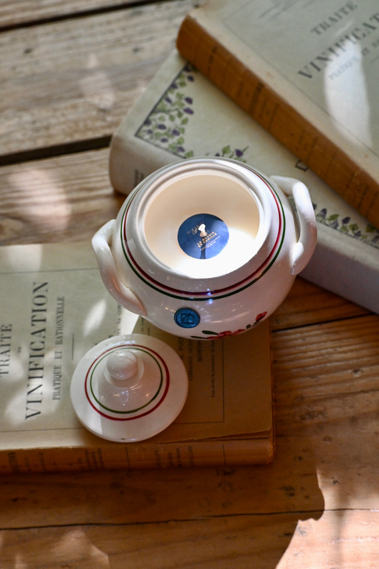 Sucrier petites fleurs