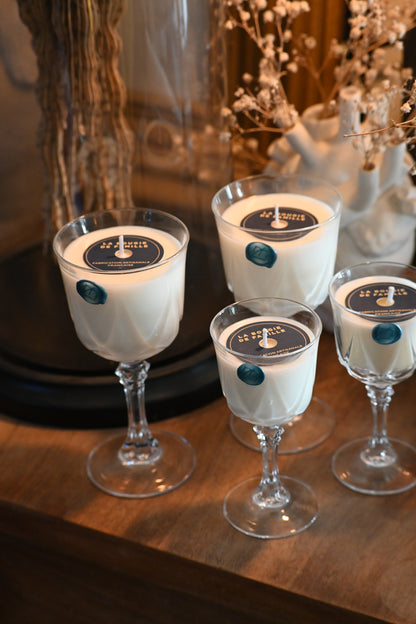 Lampion de table en cristal - Moyen