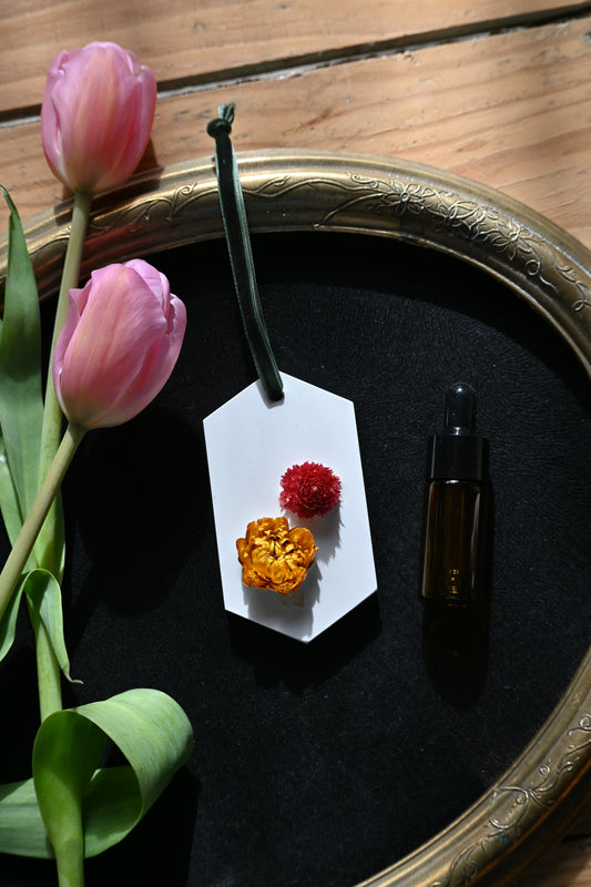 Tablette - Chrysanthème et Trèfle