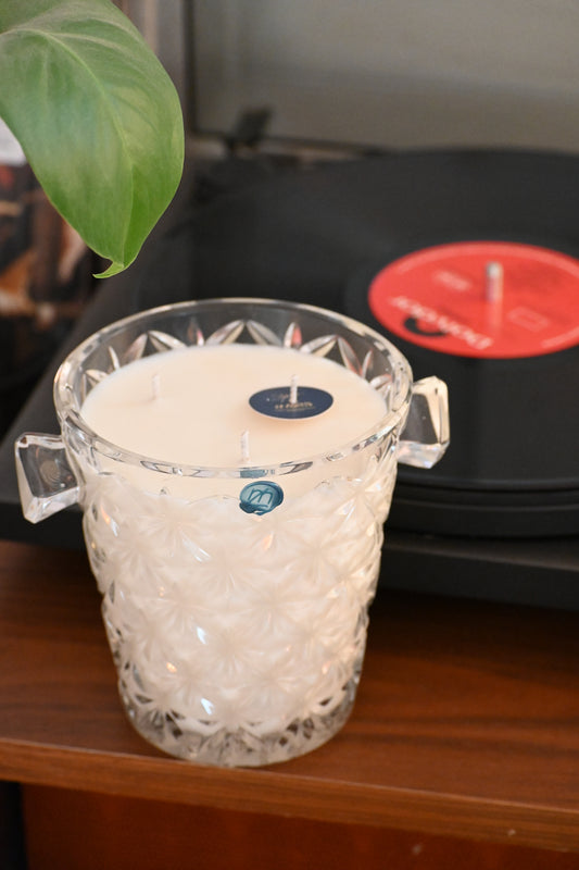 Seau à glace ciselé