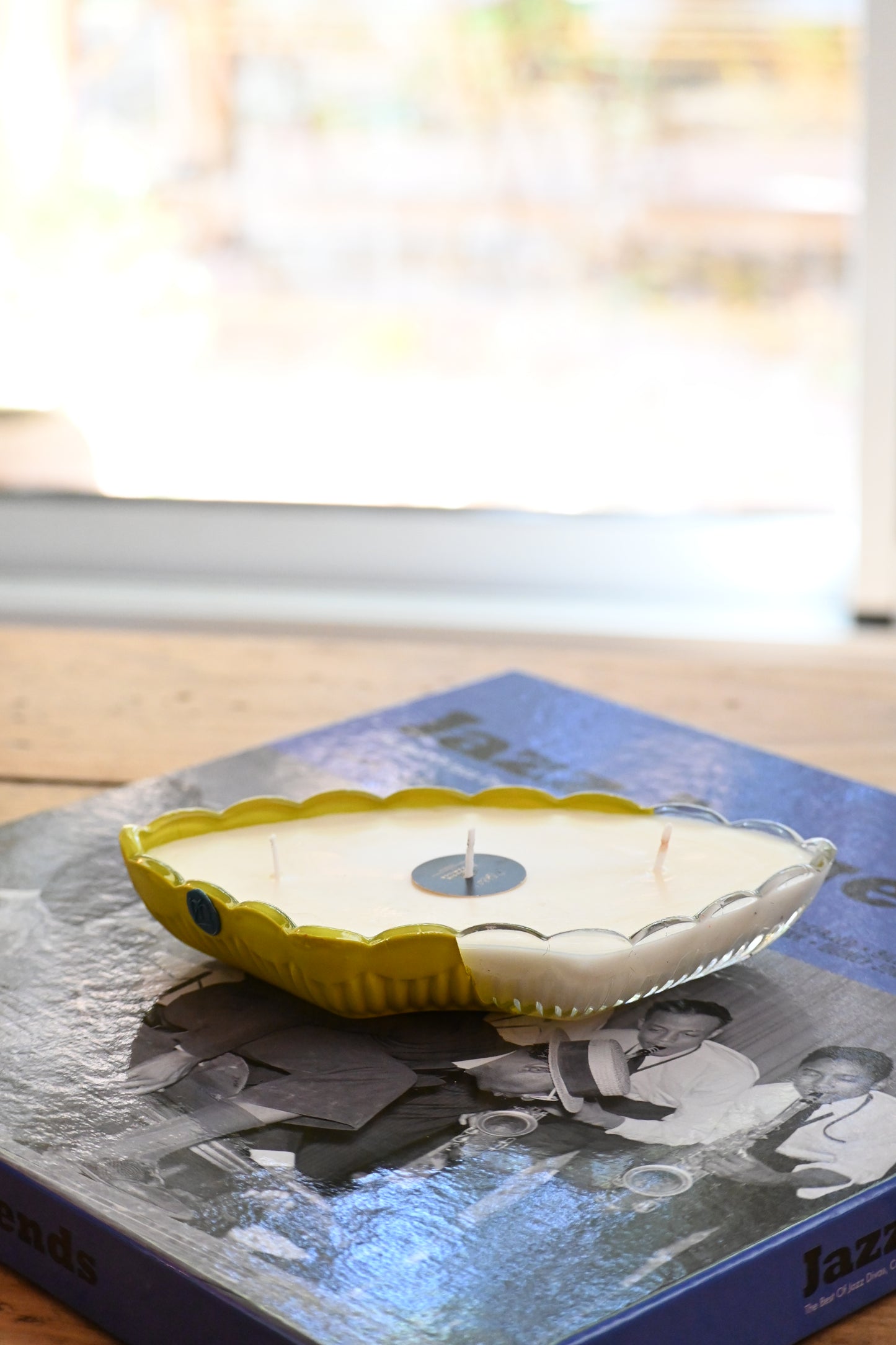 Ravier ciselé - Jaune