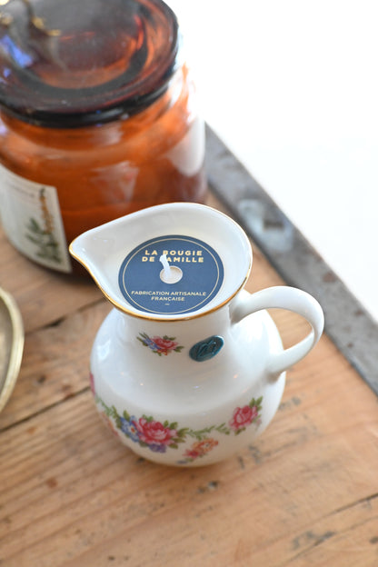 Pot à lait petites fleurs