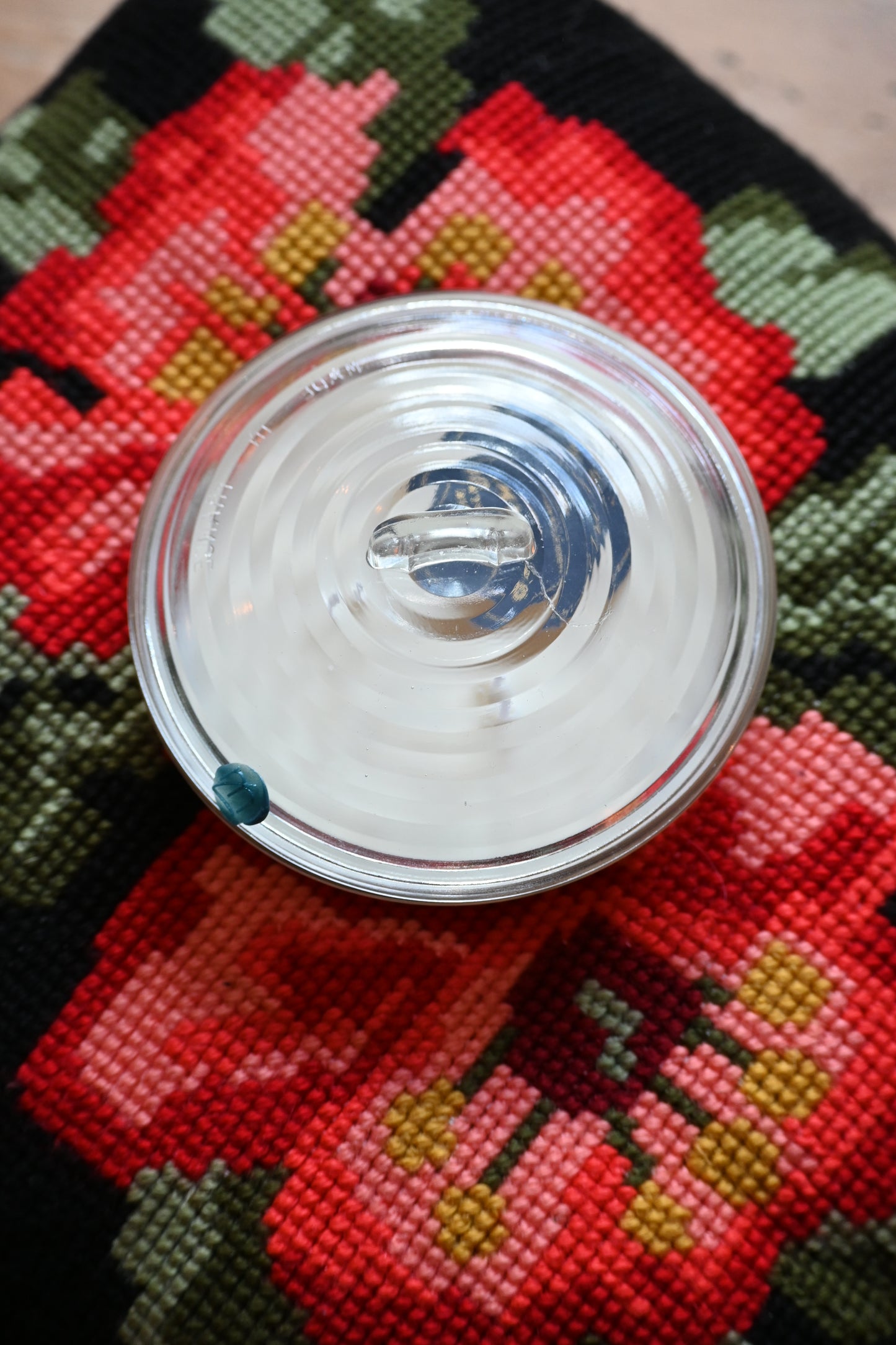 Boite en verre art déco