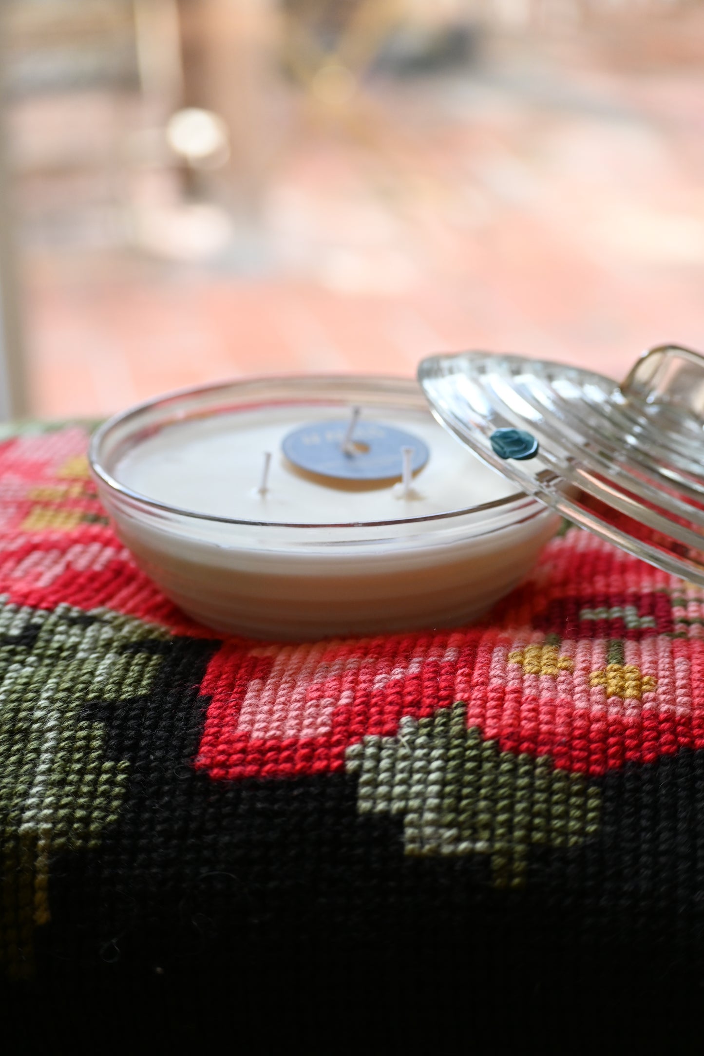 Boite en verre art déco