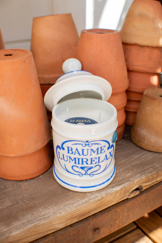 Flacon pharmacie porcelaine