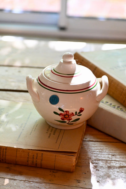 Sucrier petites fleurs