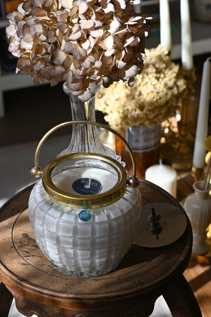 Boite à biscuit en cristal