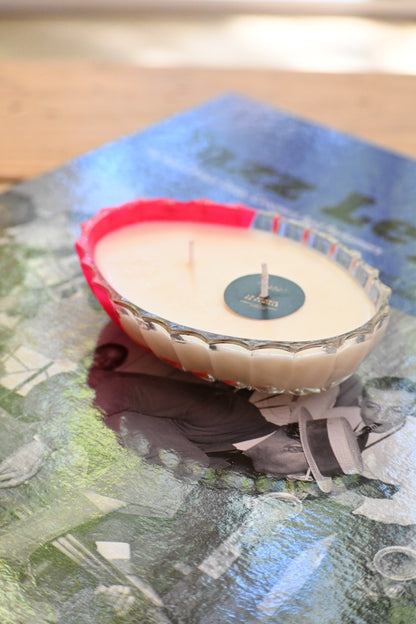 Ravier ciselé - Rose