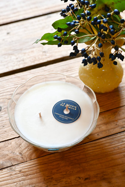 Coupe haute pétales ciselées