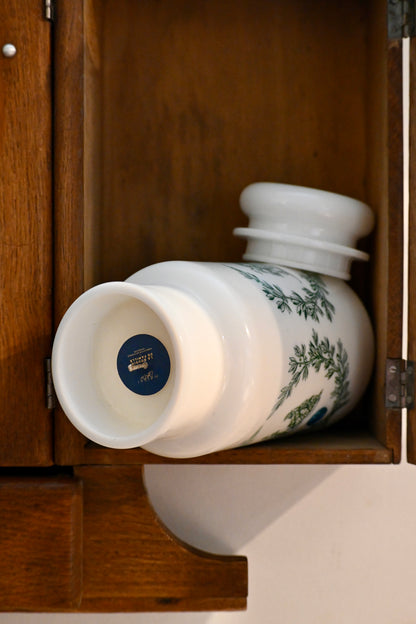 Grand flacon pharmacie -  Opaline vert