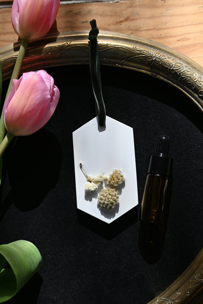 Tablette - Fleurs blanches