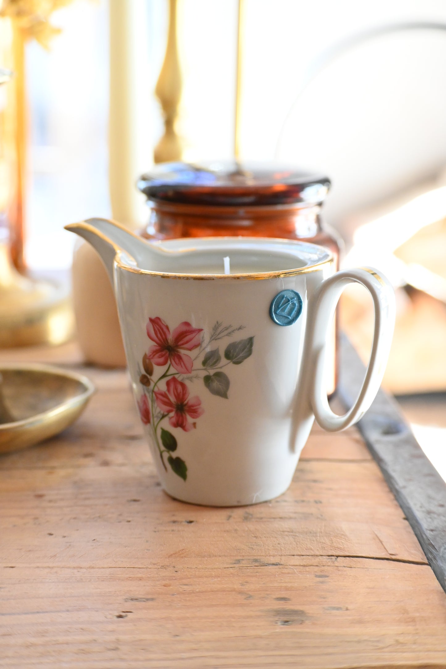 Pot à lait petites anémones