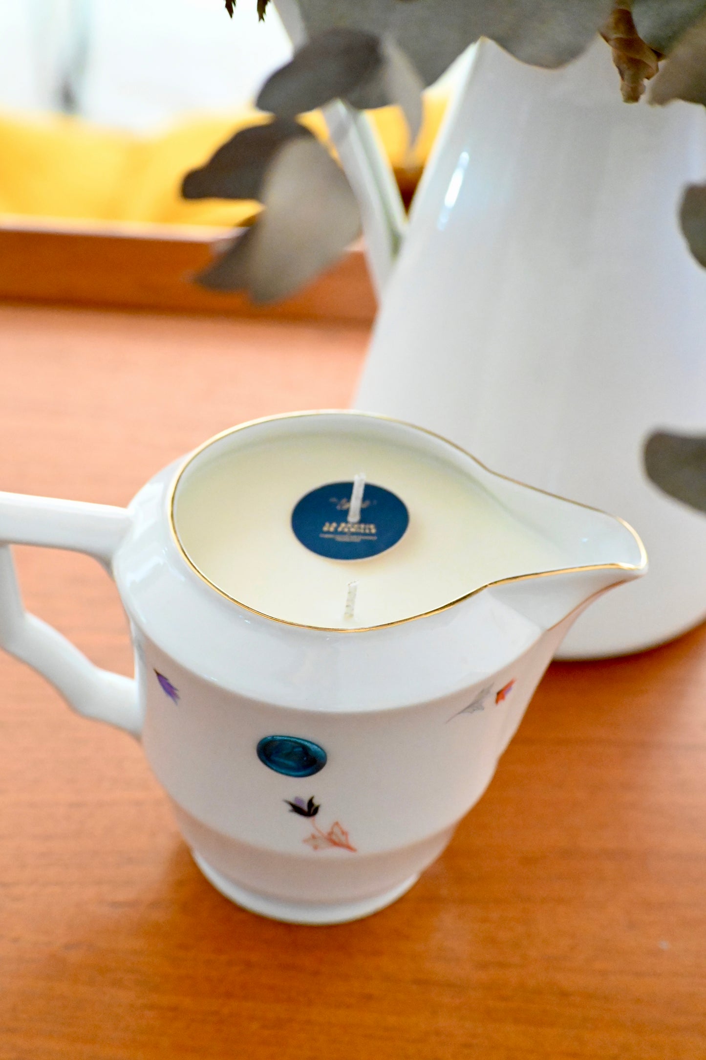 Pot à lait petites fleurs