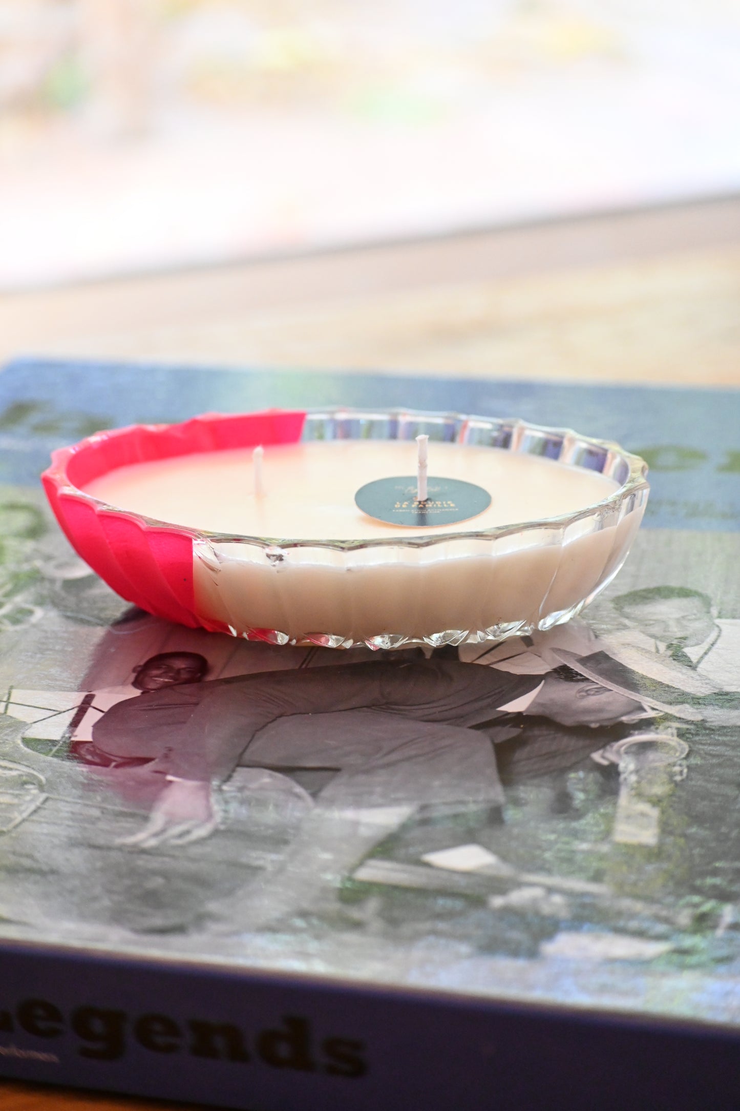 Ravier ciselé - Rose