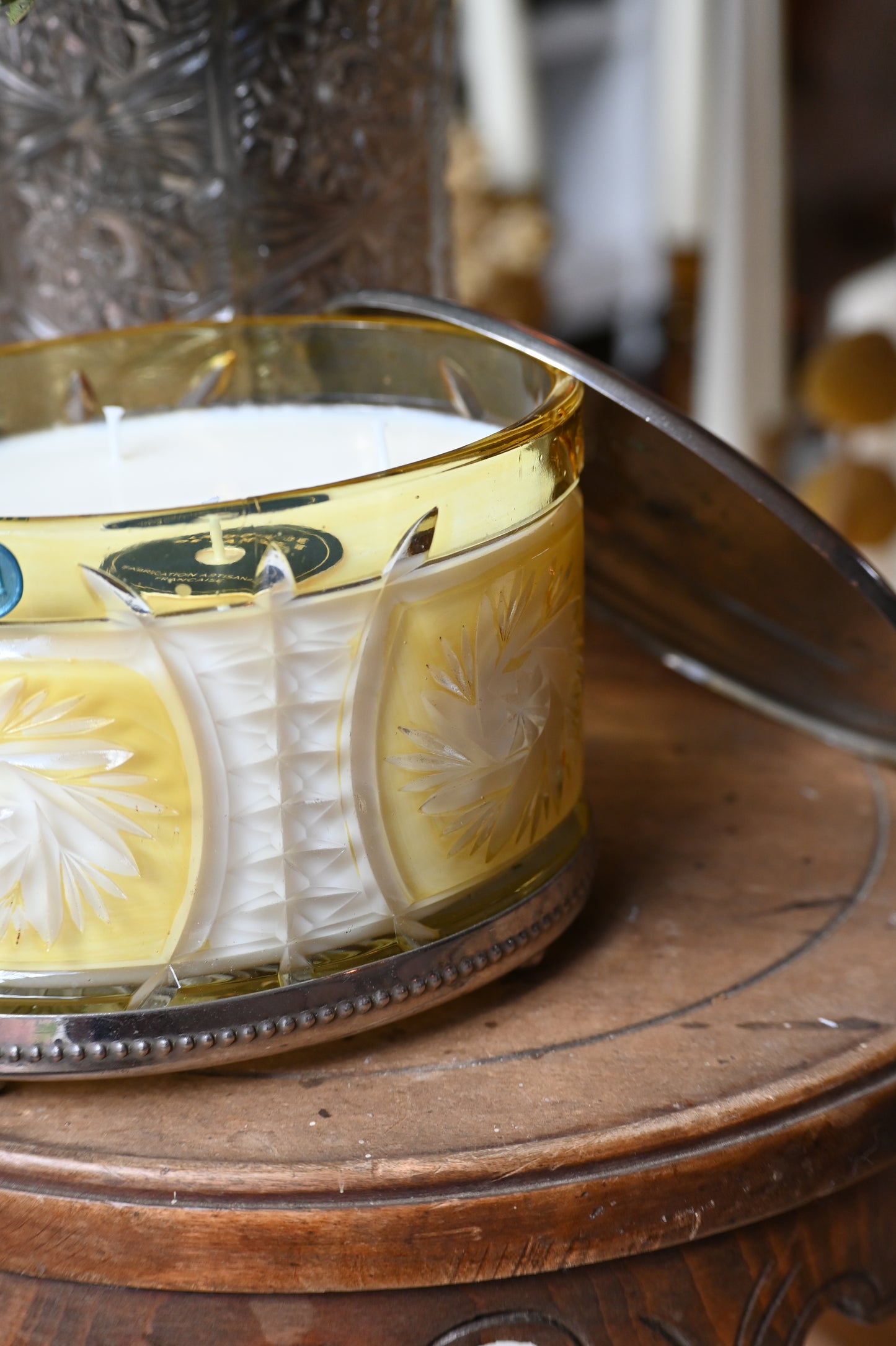 Boite à biscuit en verre