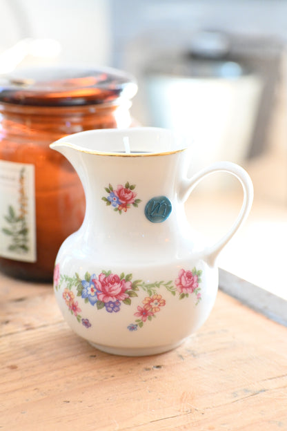 Pot à lait petites fleurs