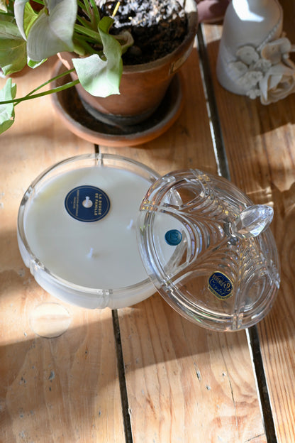 Boite en cristal de bohème