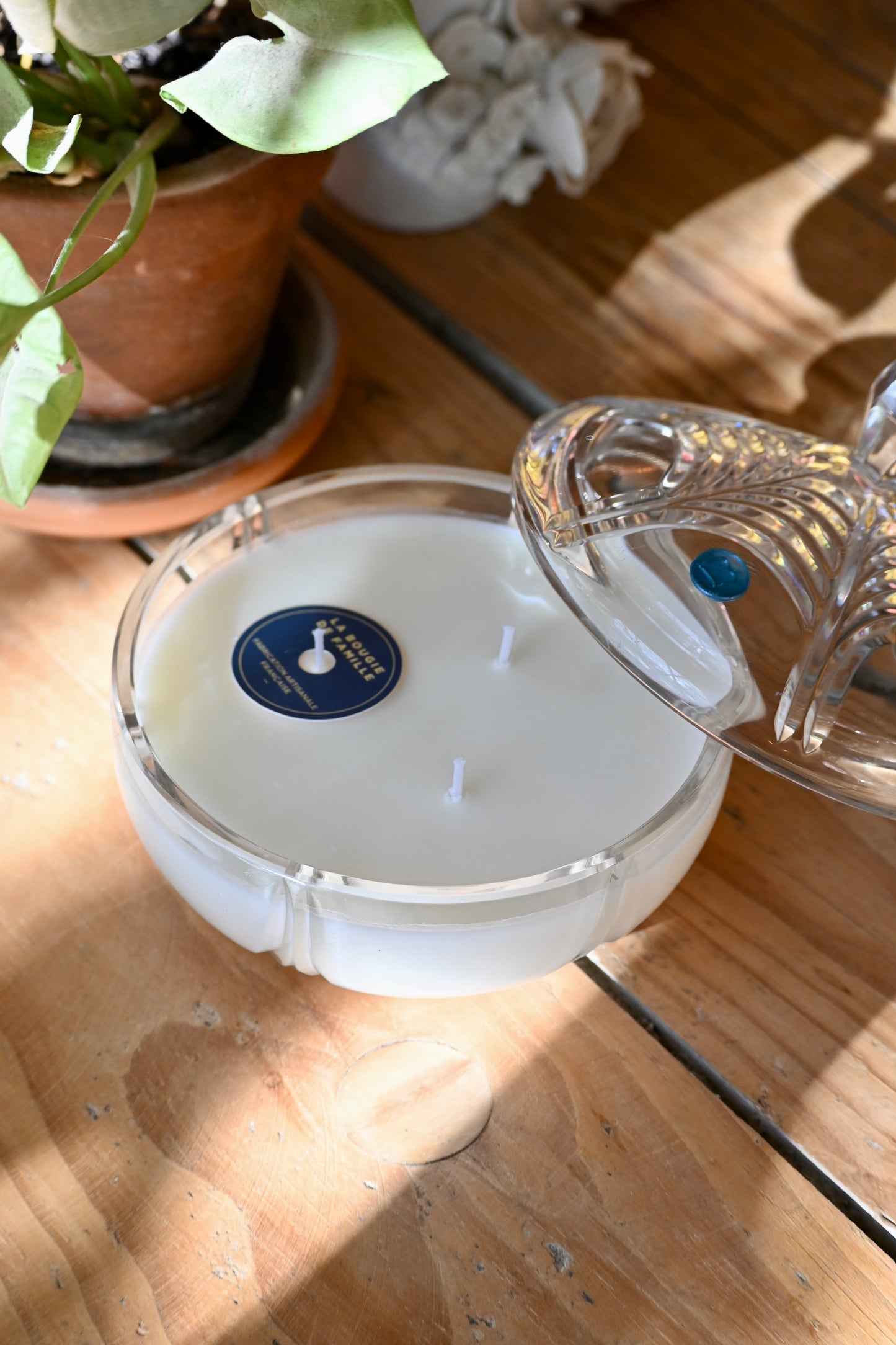 Boite en cristal de bohème