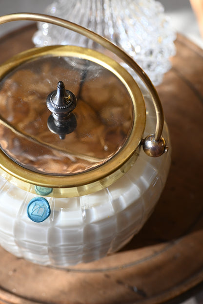 Boite à biscuit en cristal