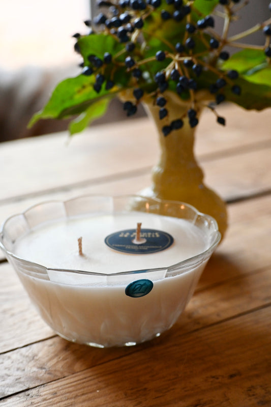 Coupe haute pétales ciselées