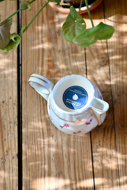 Pot à lait petites fleurs