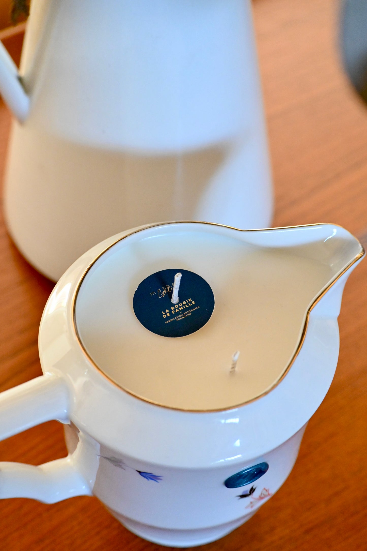 Pot à lait petites fleurs