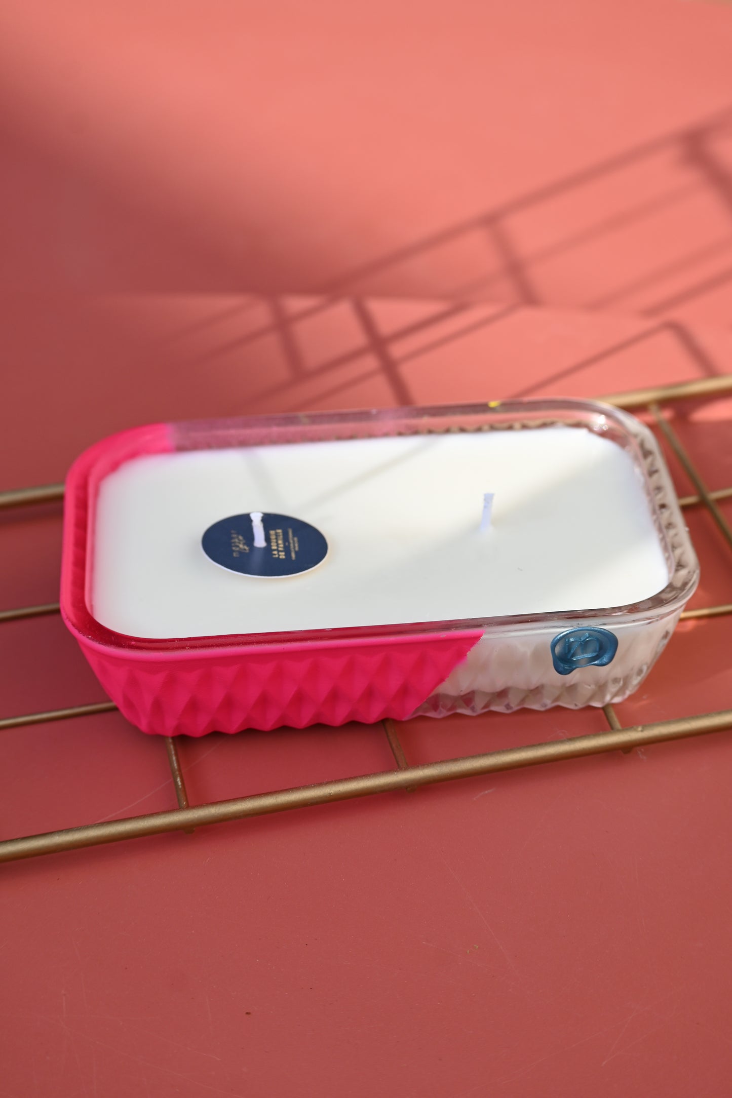 Ravier ciselé - Rose