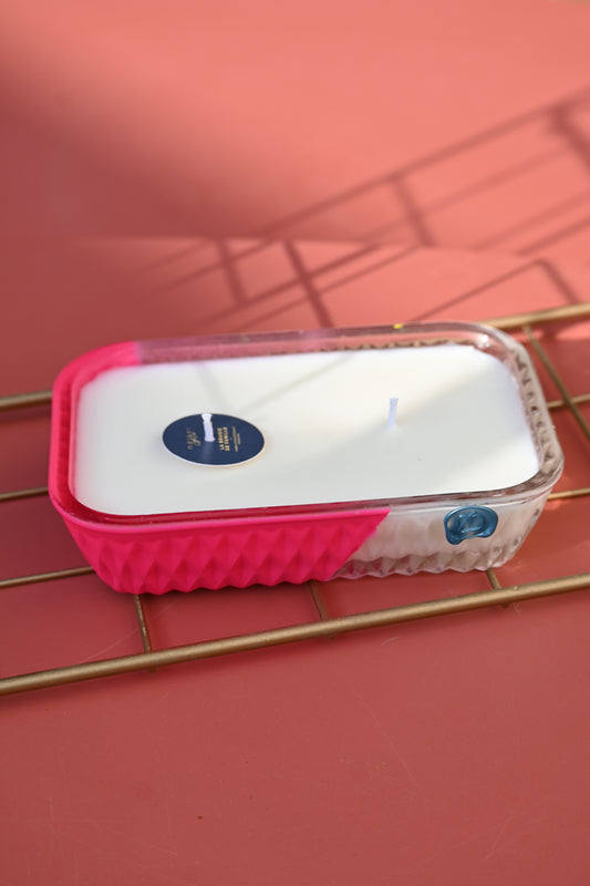 Ravier ciselé - Rose