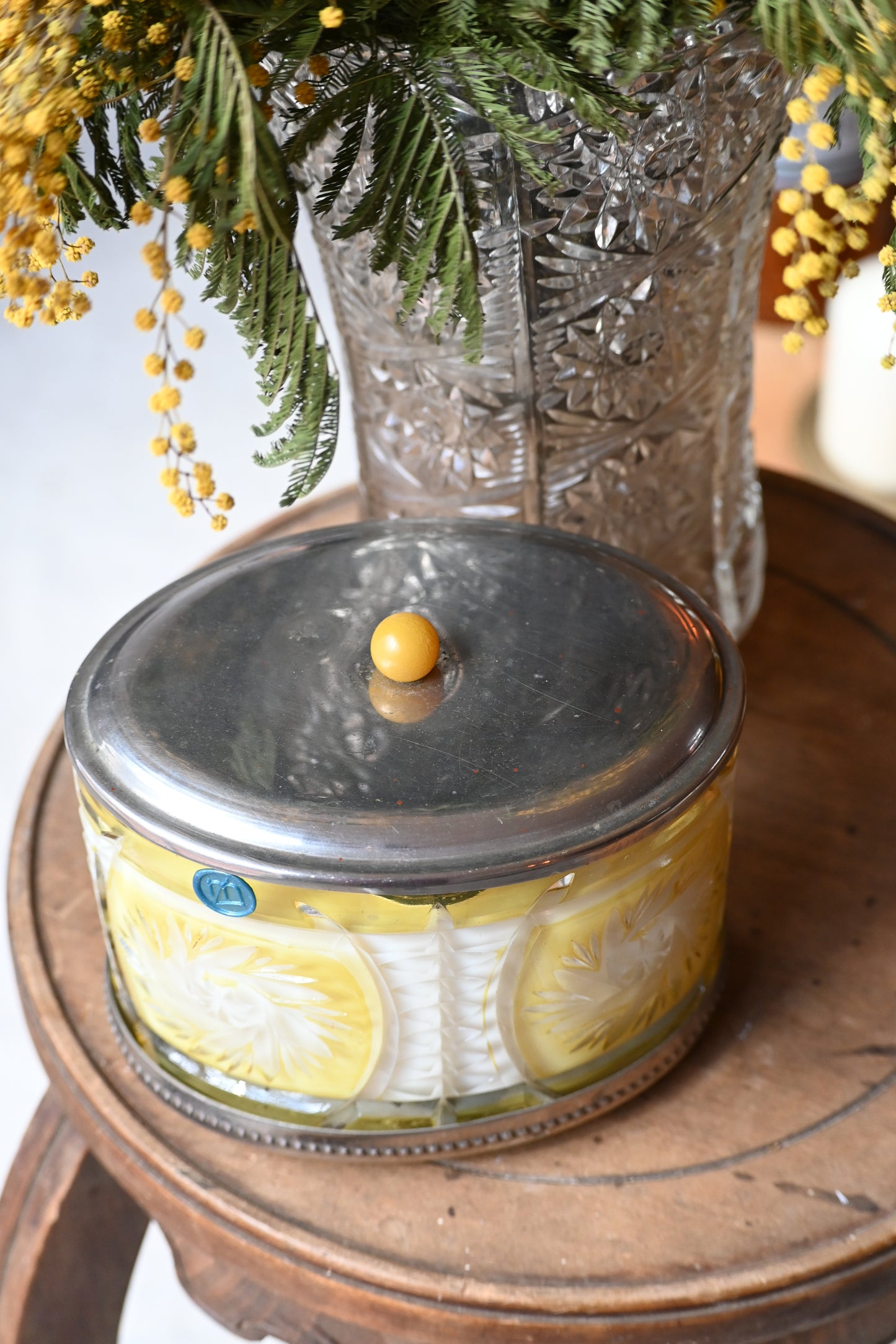 Boite à biscuit en verre