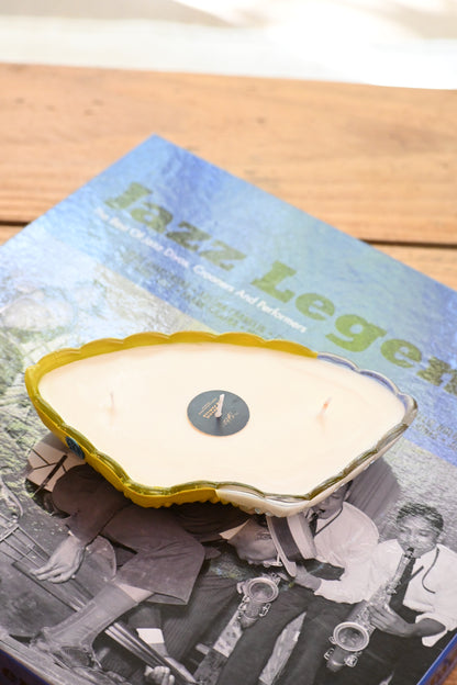 Ravier ciselé - Jaune