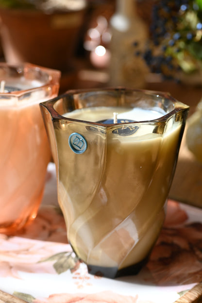 Vase années 30 fumé