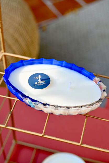 Ravier ciselé - Bleu