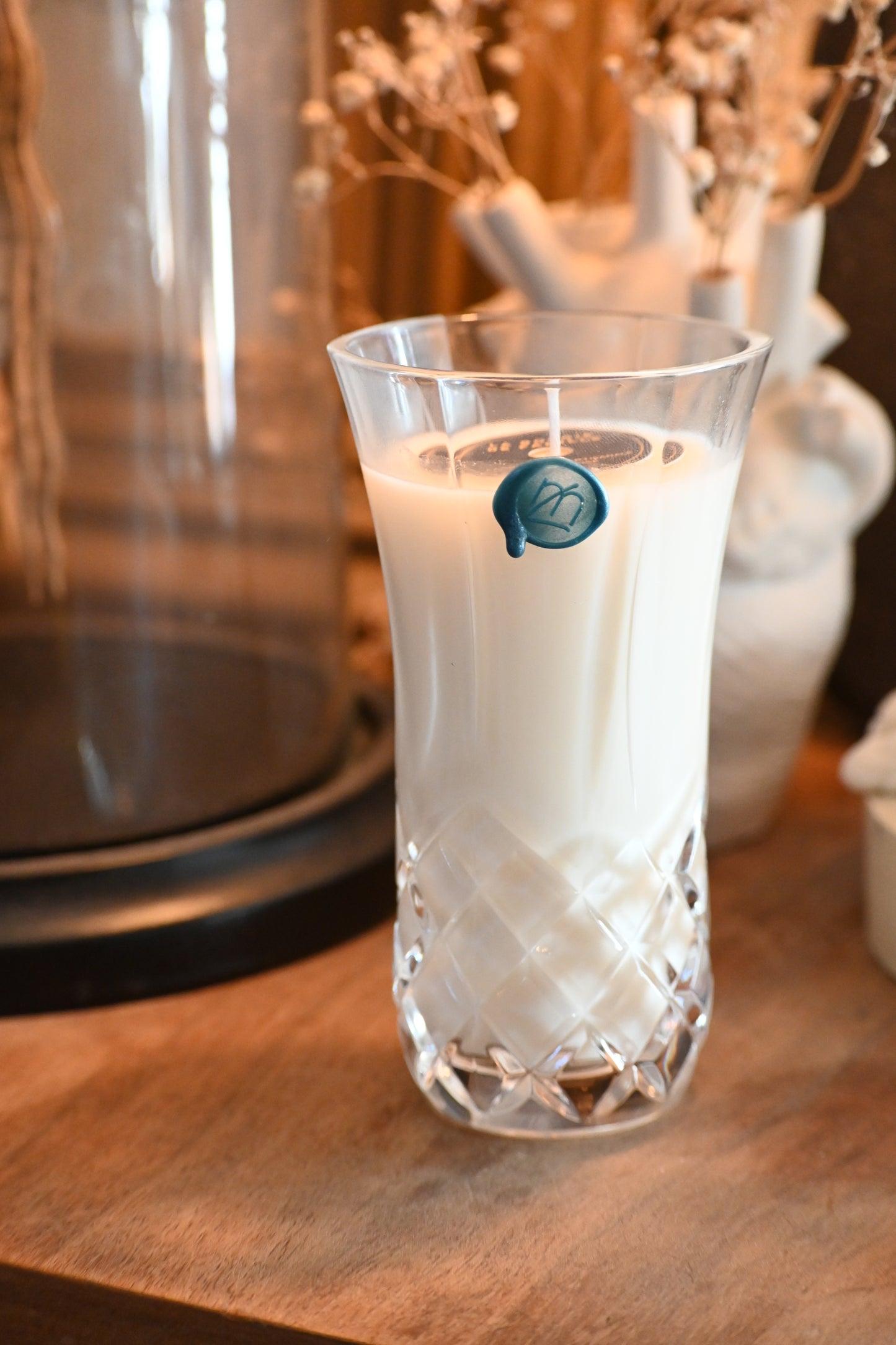 Petit soliflore en verre