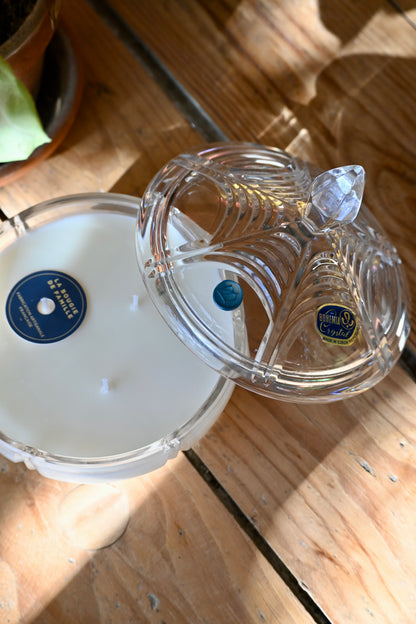 Boite en cristal de bohème