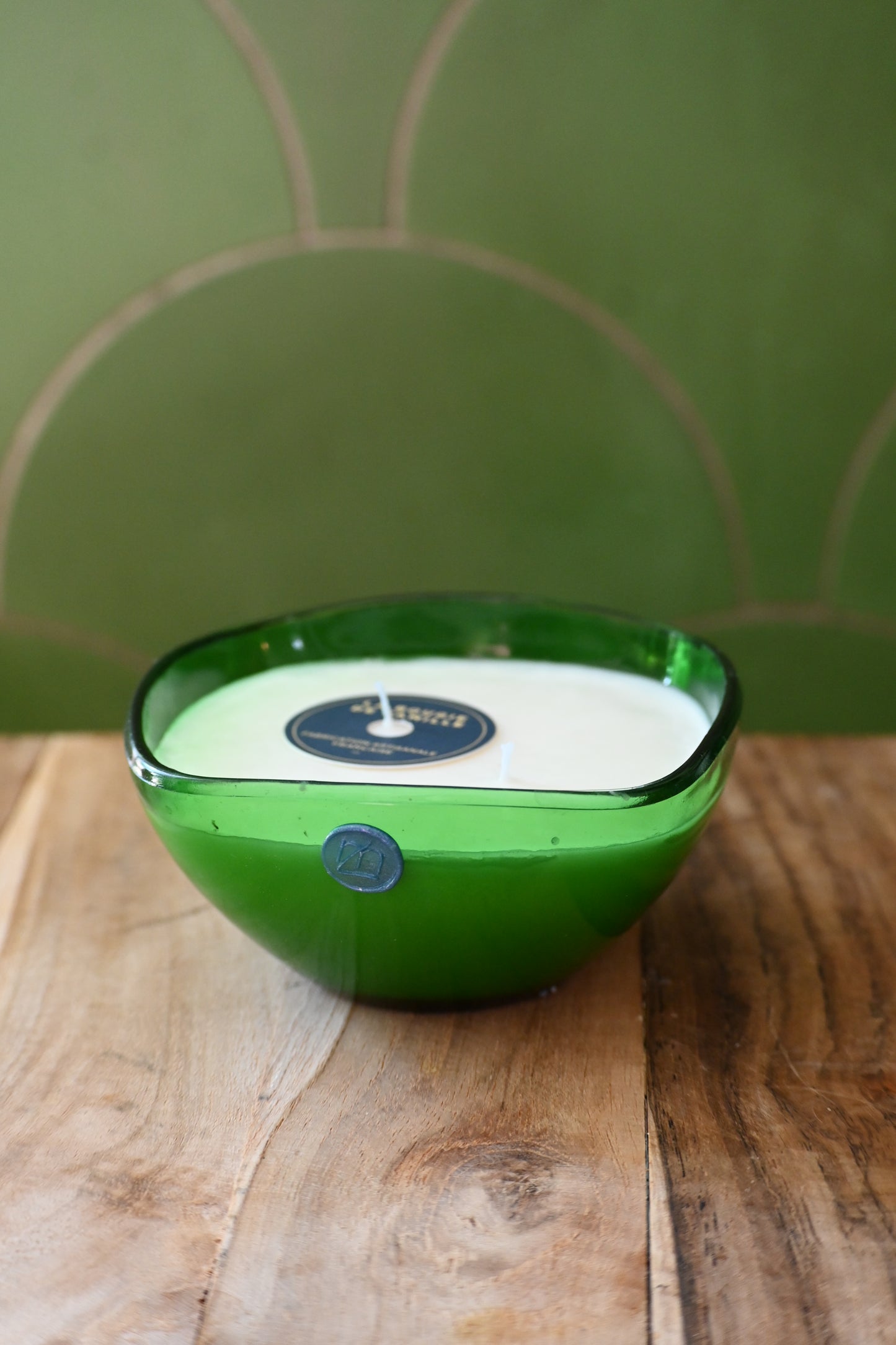 Ramequin carré vert