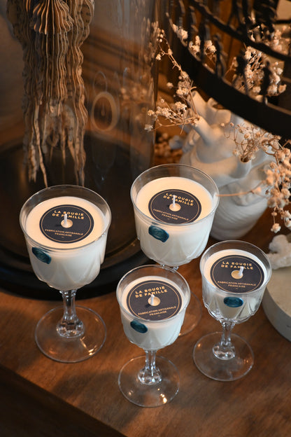 Lampion de table en cristal - Moyen