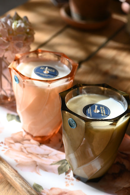 Vase années 30 fumé