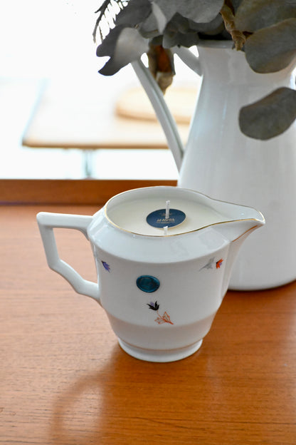 Pot à lait petites fleurs