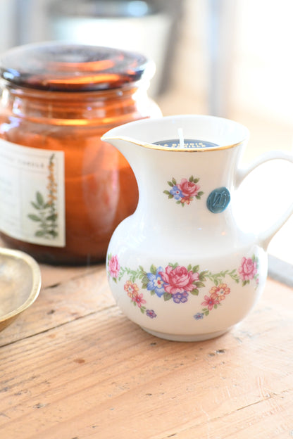 Pot à lait petites fleurs