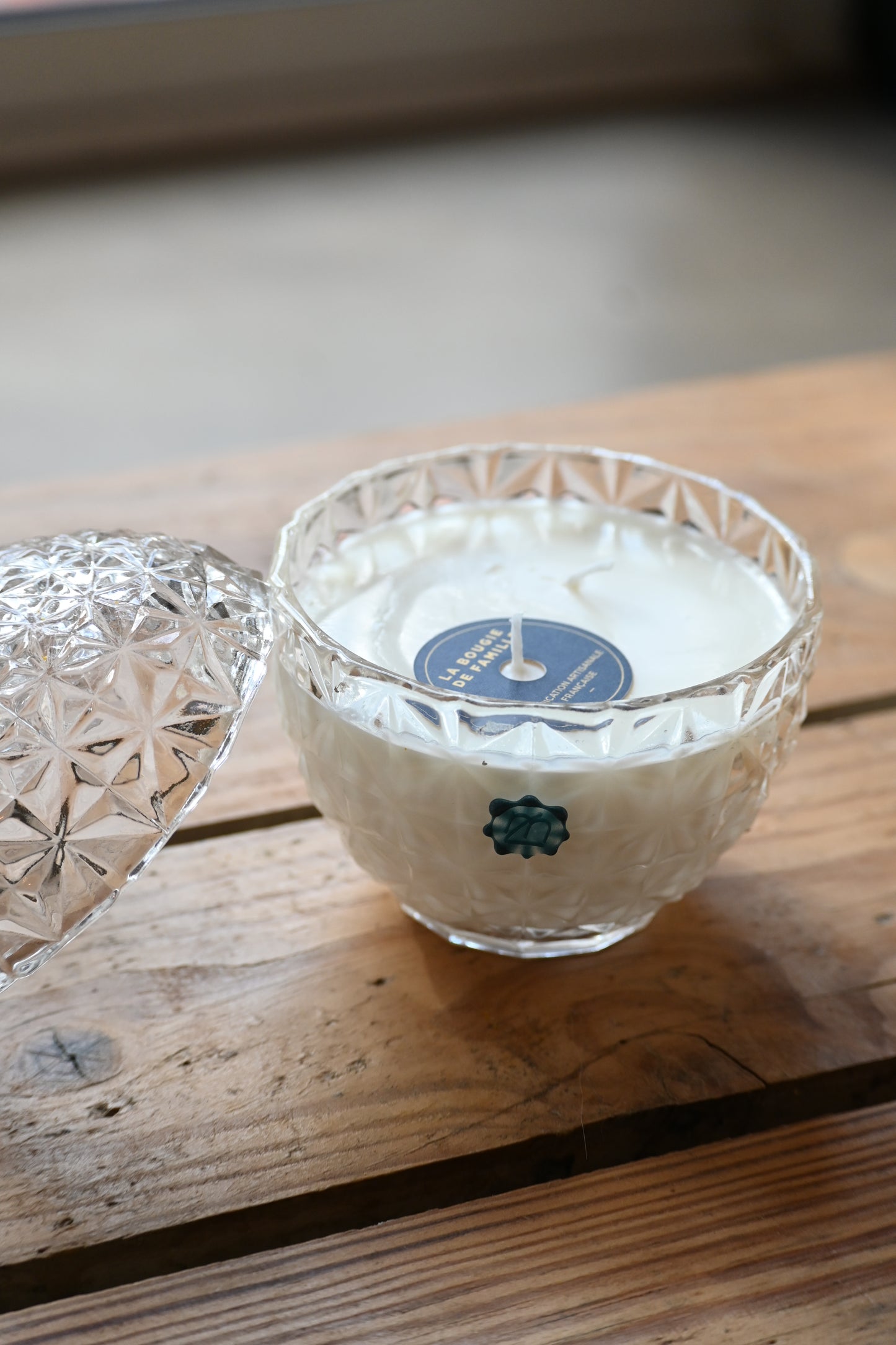 Boite en verre ananas