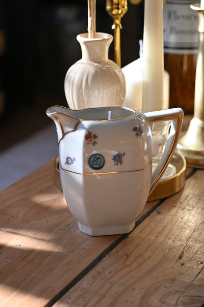 Pot à lait petites fleurs