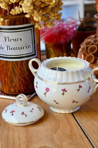 Sucrier petites fleurs