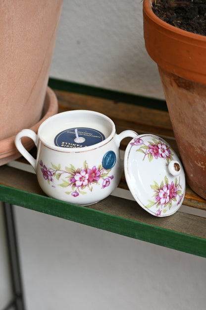 Petit sucrier fleuri