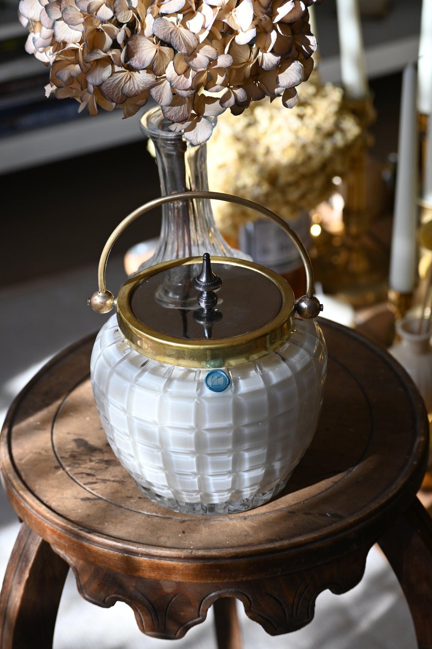 Boite à biscuit en cristal