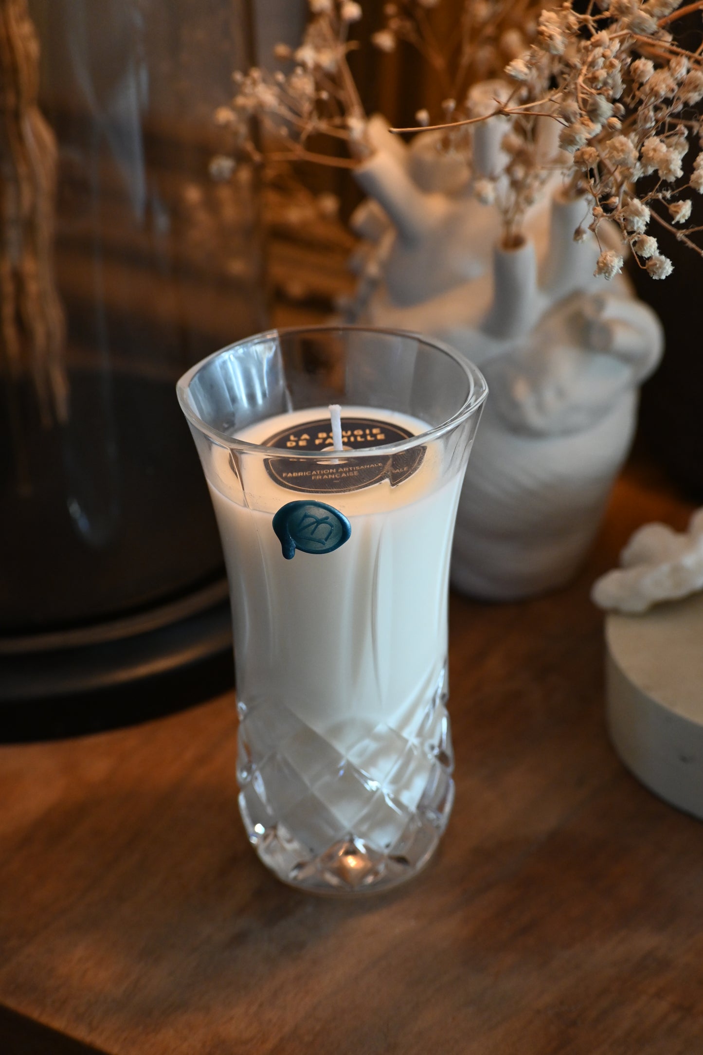 Petit soliflore en verre